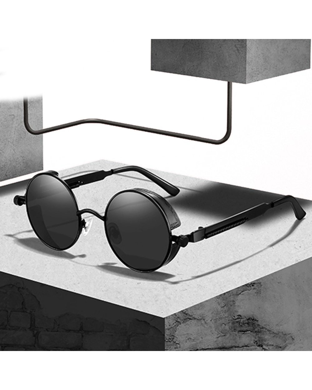 2022 Vintage Sunglasses Men Square Pc Frame Sunglasses Mirror Classic Retro Sun Glasses Women Luxury Summer Eyewear front-0