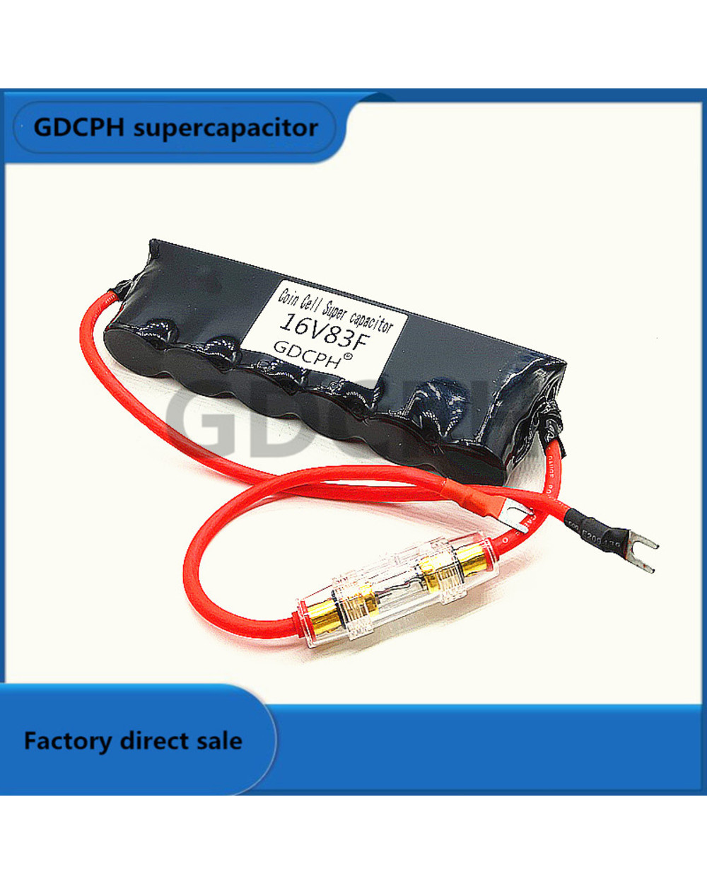 16V83f Ultracapacitor Rectifier Automotive Electronic Rectifier 2.7V 500F Starting Capacitor 16V 100F front-3