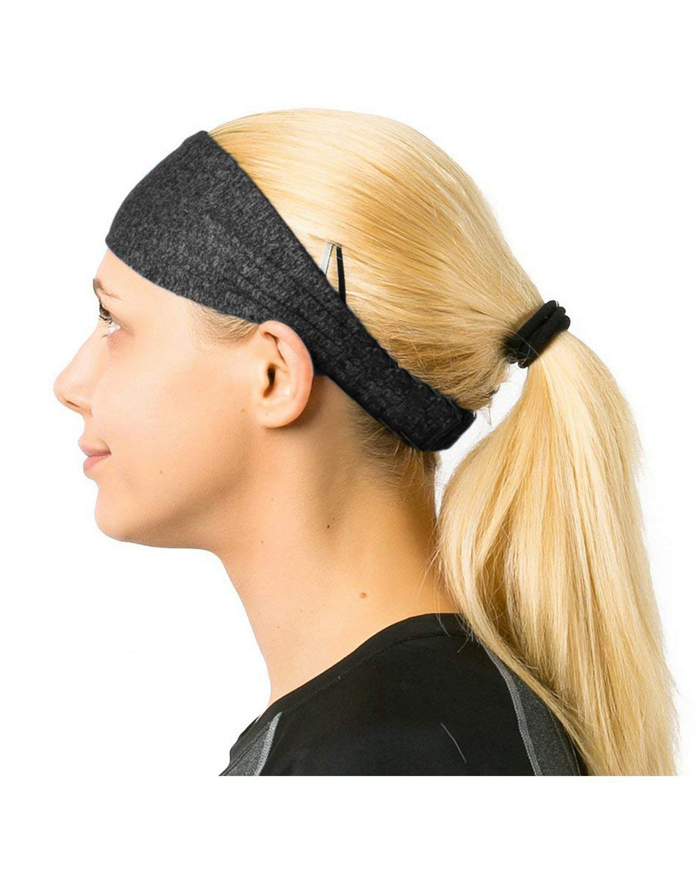 2020 Unisex Eic Yoga Headband Sport Sweatband Running Sport Hair Band Turban Outdoor Gym Sweatband Sport Bandage Accry front-1