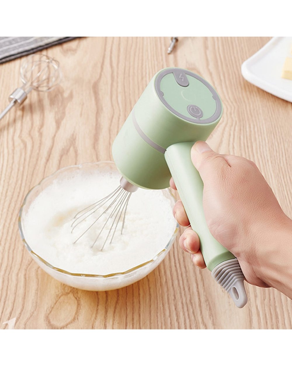 Wireless Portable Electric Beater Hand Mixer