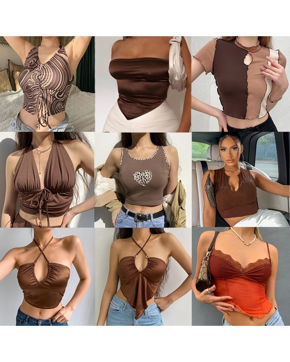 Sexy Tank Crop Tops Women front-0