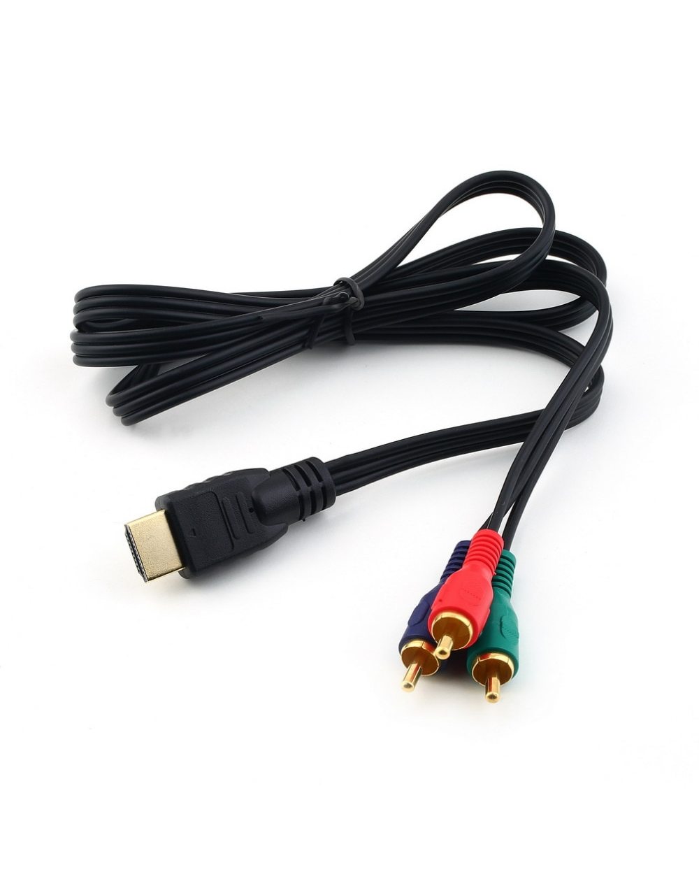 HDMI-compatible To 3RCA 3-RCA Video Component Connection Cable front-1