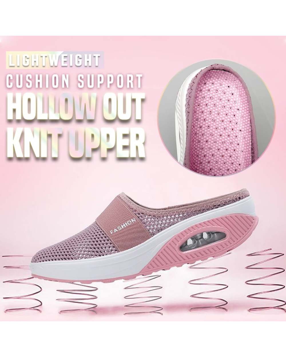 TOP 1 TRENDING SUMMER 2022- AIR CUSHION SLIP-ON WALKING ORTHOPEDIC DIABETIC WALKING LOAFERS front-3