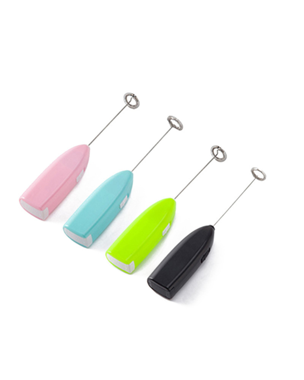 Mini Hand Mixer Electric Milk Drink Coffee Egg Beater Frother Foamer Whisk Mixer Kitchen Cooking Tool front-2