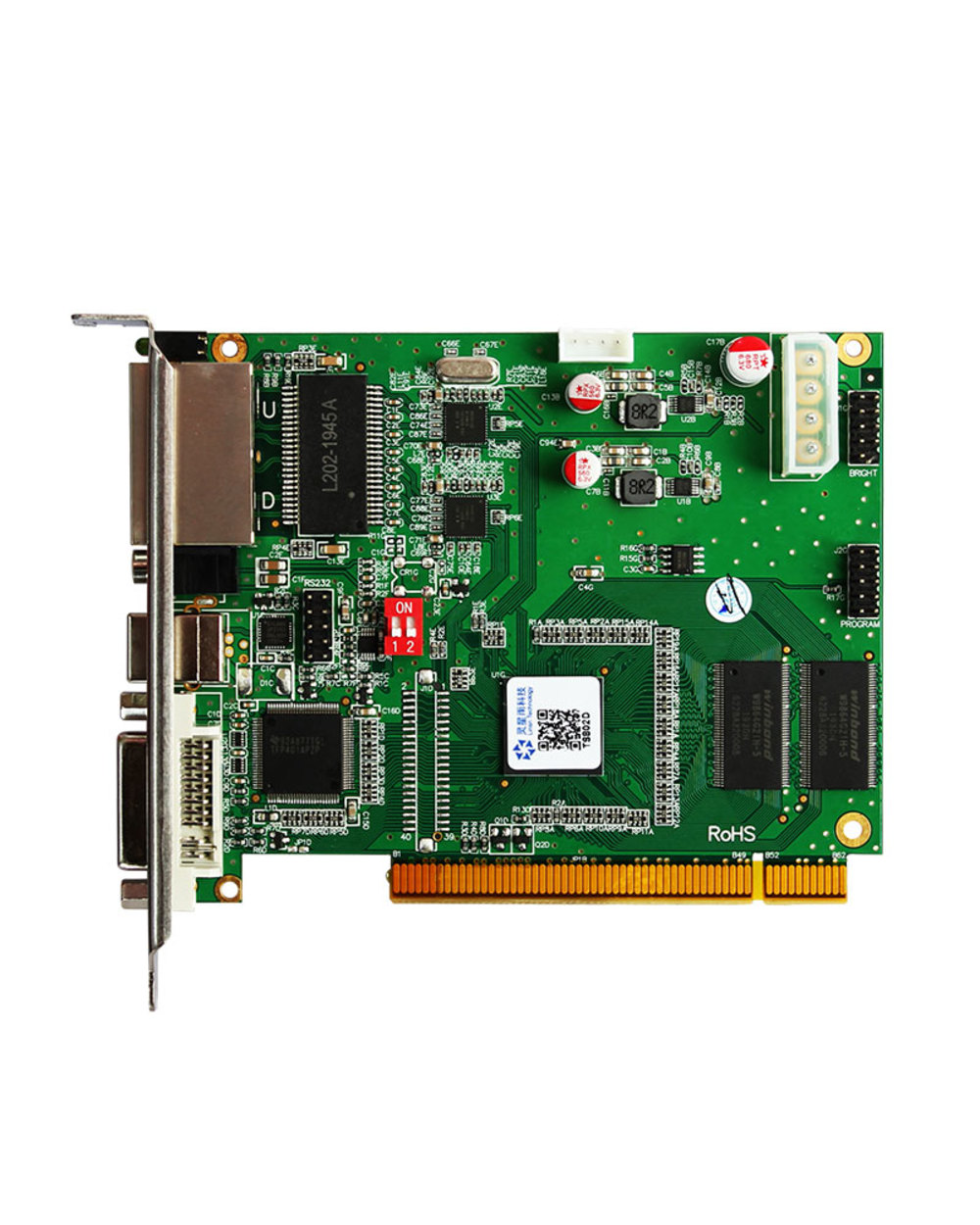 Linsn Full Color Synchronous Led Sending Card Ts802d Ts802 Work With Rv908m32 Led Video Controller front-0