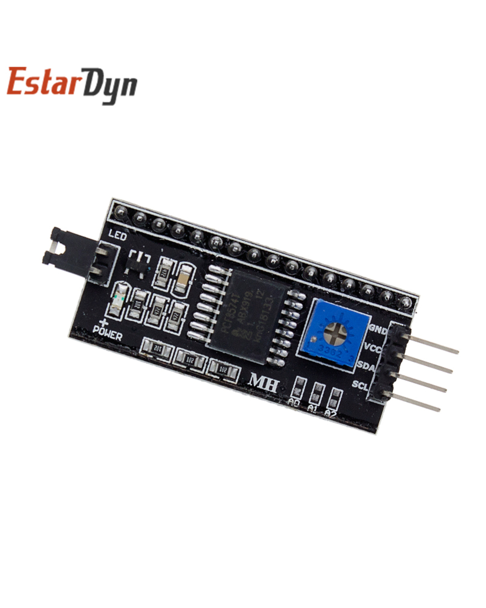 Lcd2004+I2c 2004 20X4 2004A Blue/Green Screen Hd44780 Character Lcd /W Iic/I2c Serial Interface Adapter Module For Ardu front-2