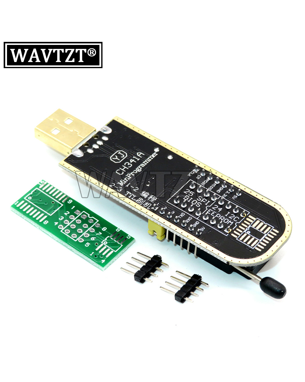 Wavtzt Soic8 Sop8 Sop16 Test Clip For Eeprom 93Cxx / 25Cxx / 24Cxx + Ch341a 24 25 Series Eeprom Flash Bios Usb Programm front-5