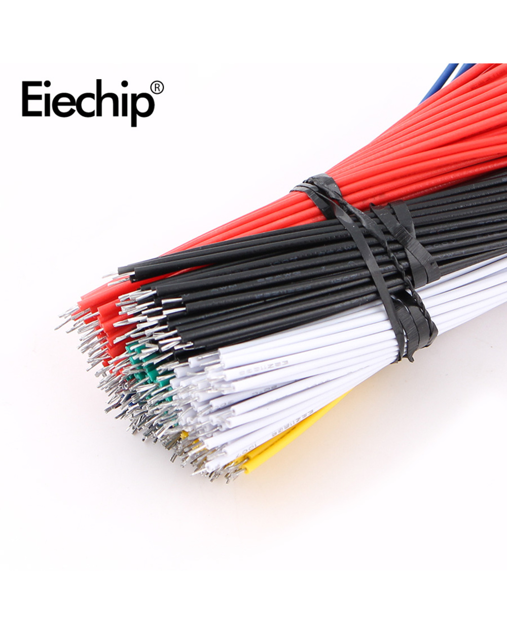120Pcs/Set 24Awg Tin-Plated Breadboard Pcb Solder Cable 24Awg 8Cm Fly Jumper Wire Tin Conductor Wires 1007-24Awg Connec front-3