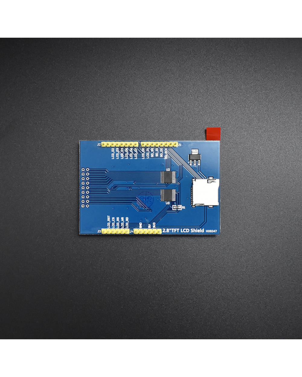 2.8 Inch 3.3V 300Ma Tft Lcd Shield Touch Display Module For Arduino Uno With Resistive Touch Panel Diy Kit front-5