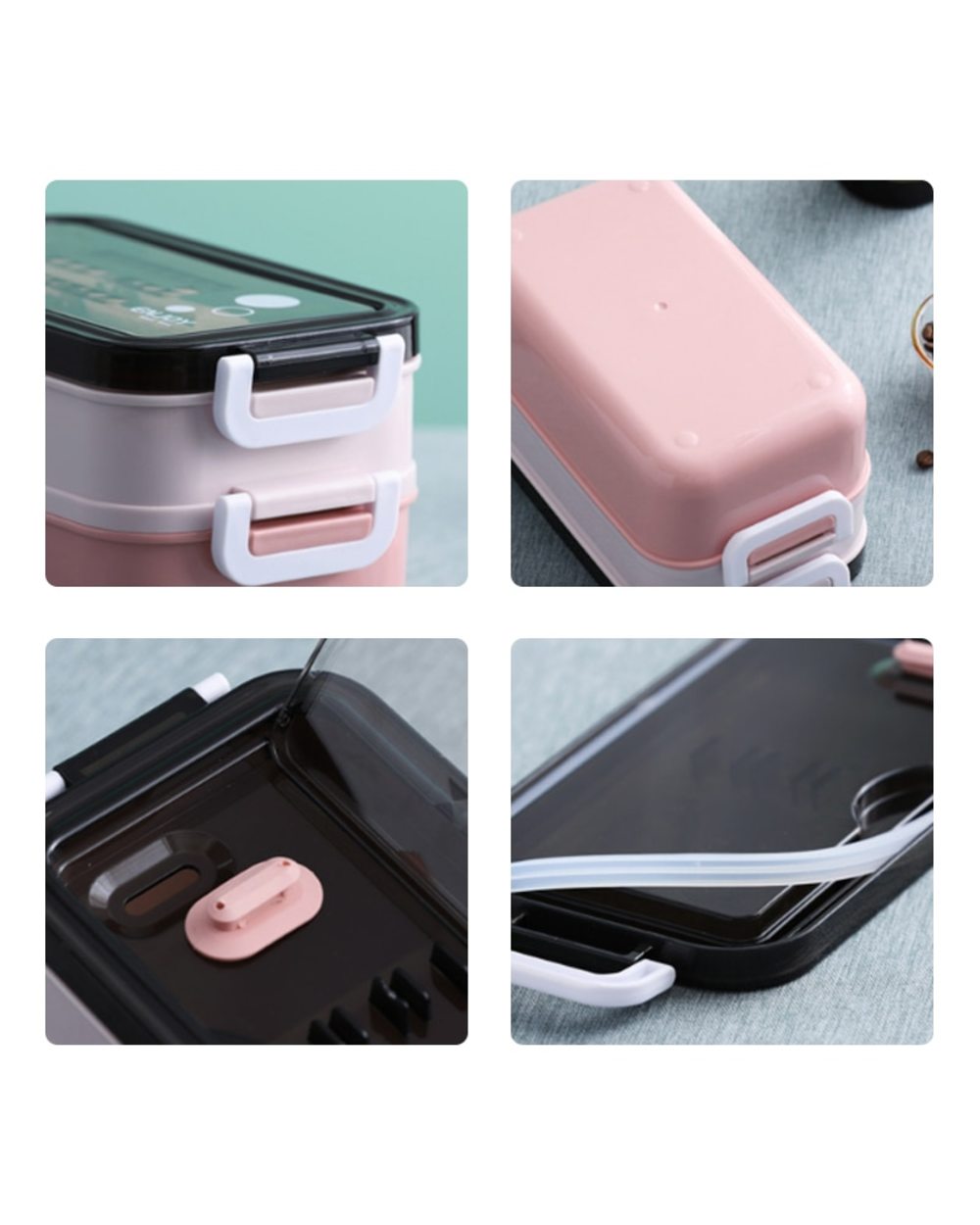 Stainless Steel Lunch Box Bento Box front-3