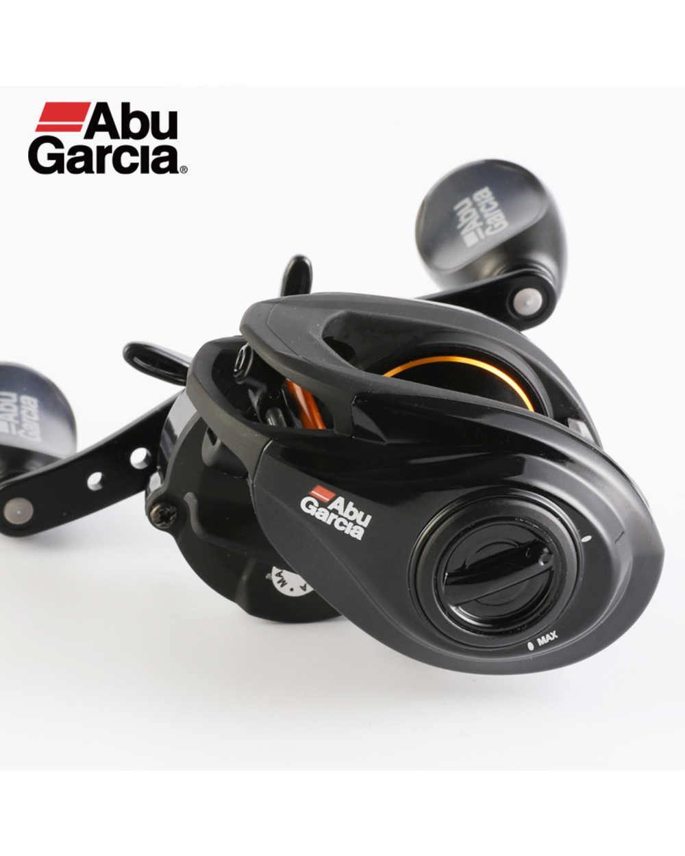 Abu Garcia Brand Max Sx Max4sx Right Left Hand Baitcasting Fishing Reel 7+1 Bb 7.1:1 210G Max Drag 6.8Kg Aluminum Spool front-2