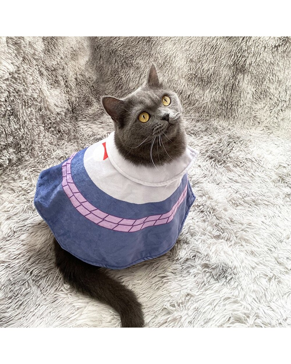 Cosplay Cape Clothing For Cats Suit For Dog Animal Funny Chats Things Rabbit Outfit Pet Supplies Goods Costume Kigurumi front-5