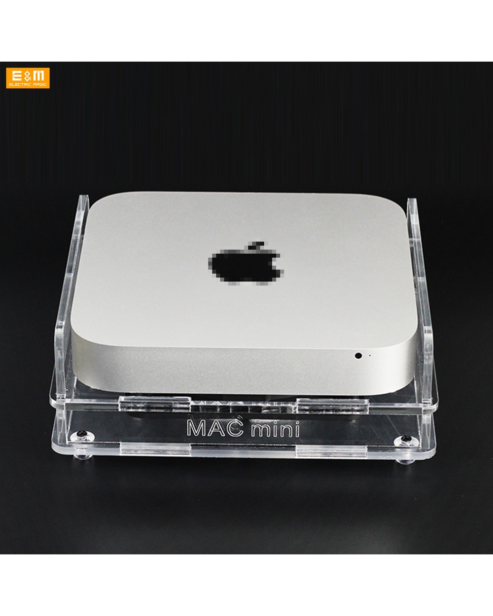 Cooling Fan Stand For Mac Mini Radiator Overclock Base Frame With 14Cm Adjustable Speed Silent Fan Summer Dissipation front-0
