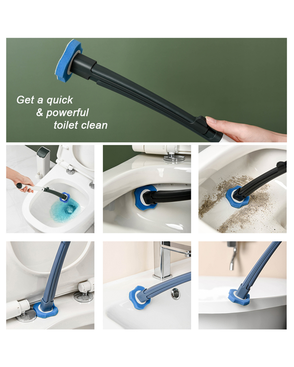 Disposable Toilet Wand Set