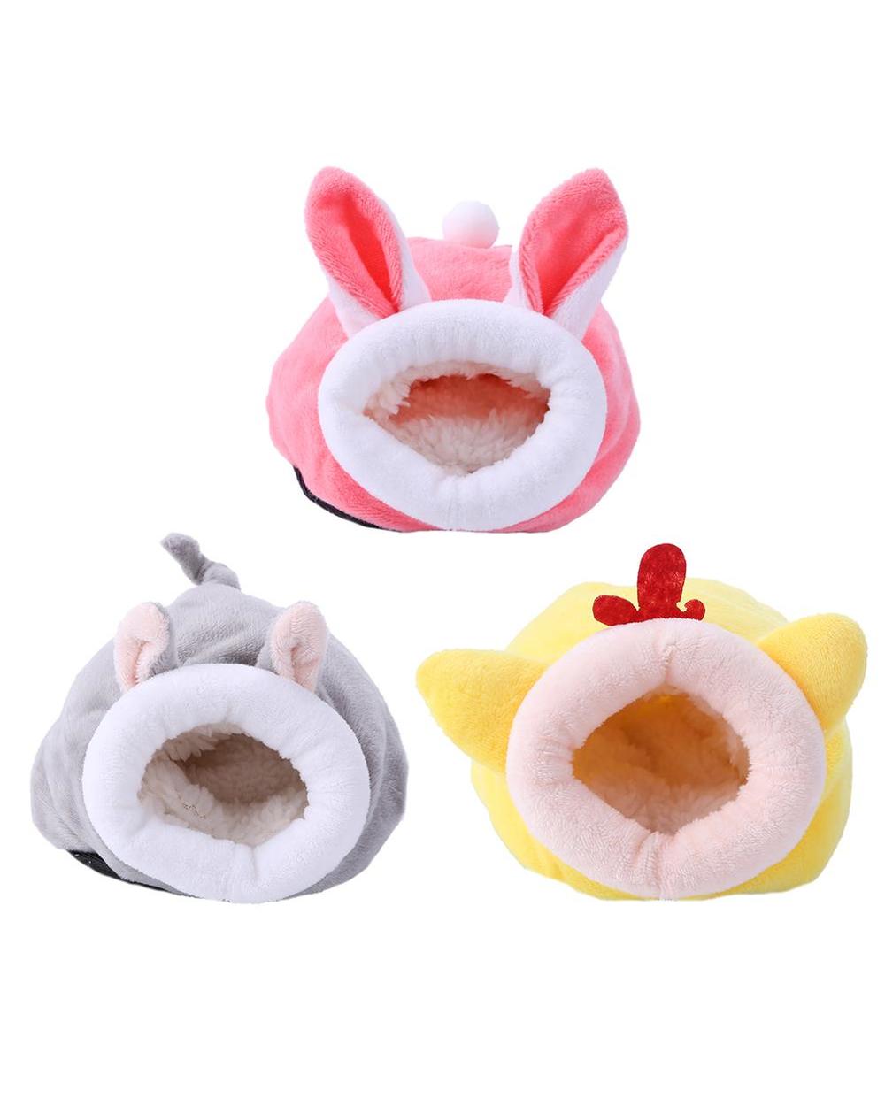 Cute Hamsters House Pet House Guinea Pigs Ferrets Hamsters Hedgehogs Rabbits Dutch Rats Super Warm High Quality Small A front-0
