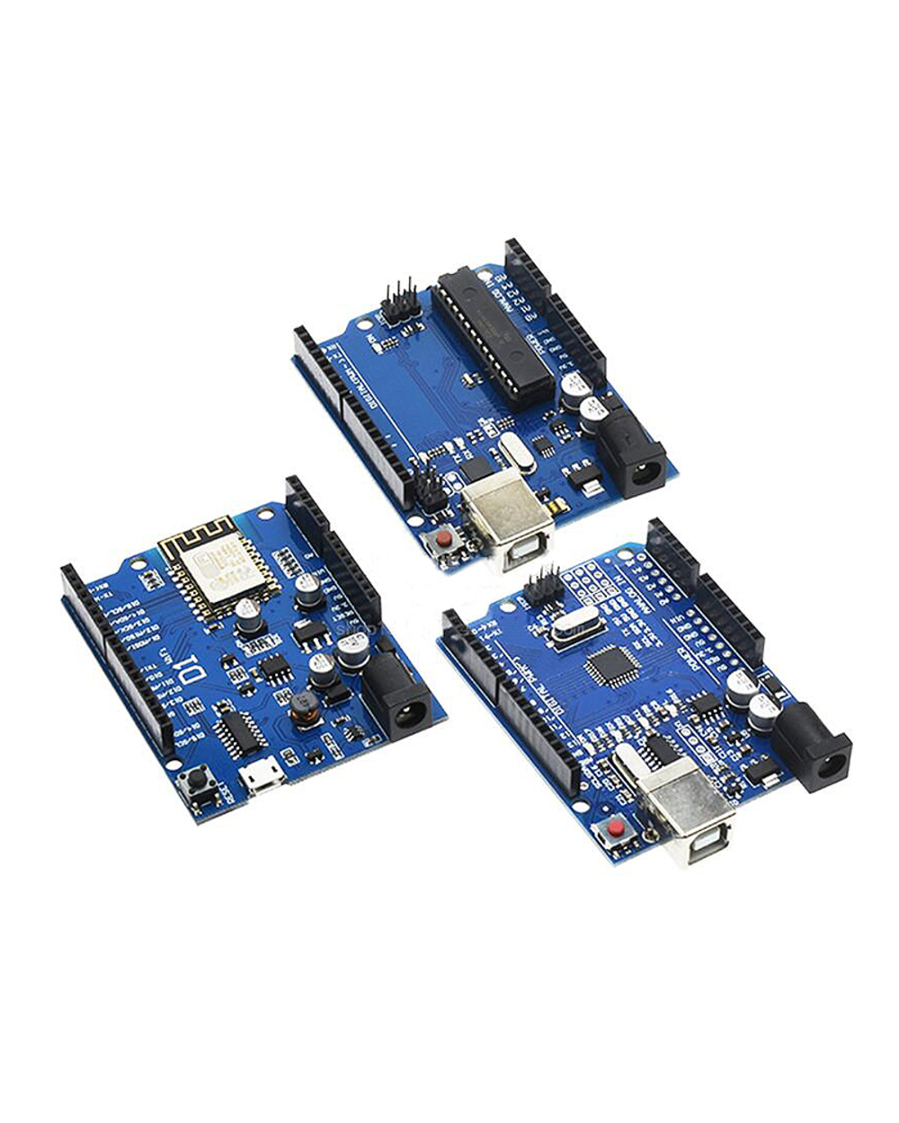 1Set Uno R3 Official Box Atmega16u2 / Uno+Wifi R3 Mega328p Chip Ch340g For Arduino Uno R3 Development Board Wemos Esp82 front-1