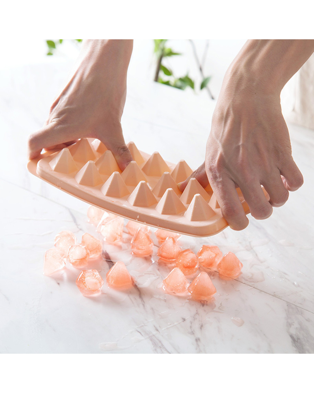 Pic Molds Ice Tray 18/33 Grid 3D Round Ice Molds Home Bar Party Use Round Ball Ice Cube Makers Kitchen Diy Ice Cream Mo front-1