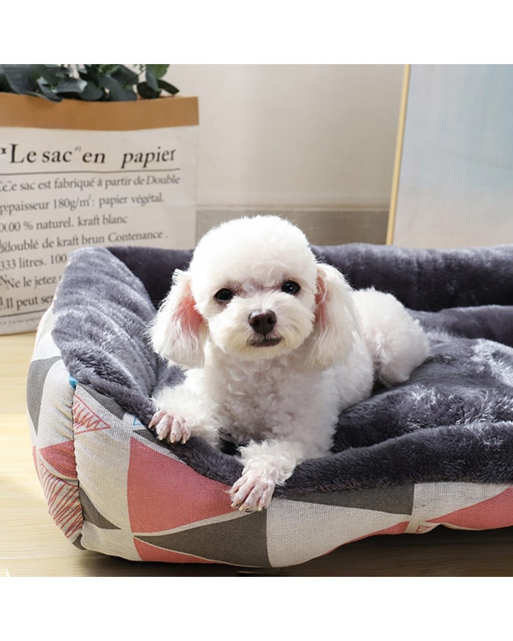 Pet Dog Bed Sofa Mats Pet Products Chiens Animals Accessories Dogs Basket Supplies of Large Small House Cushion Cat Bed front-5