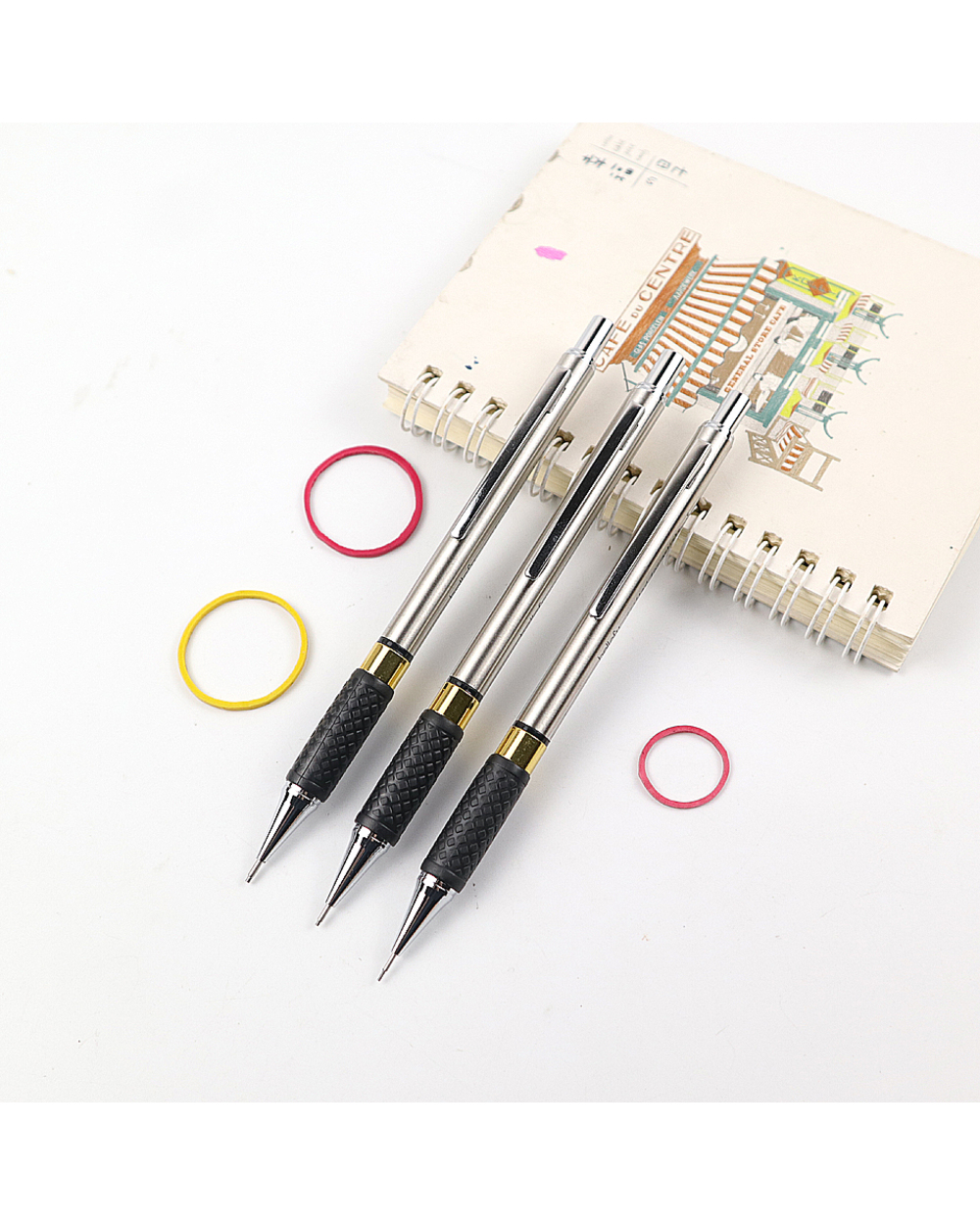 Metal Mechanical Pencil 0.5/0.7/0.9Mm High Quality Automati Pencils For Professional Painting Writing School Office Su front-1