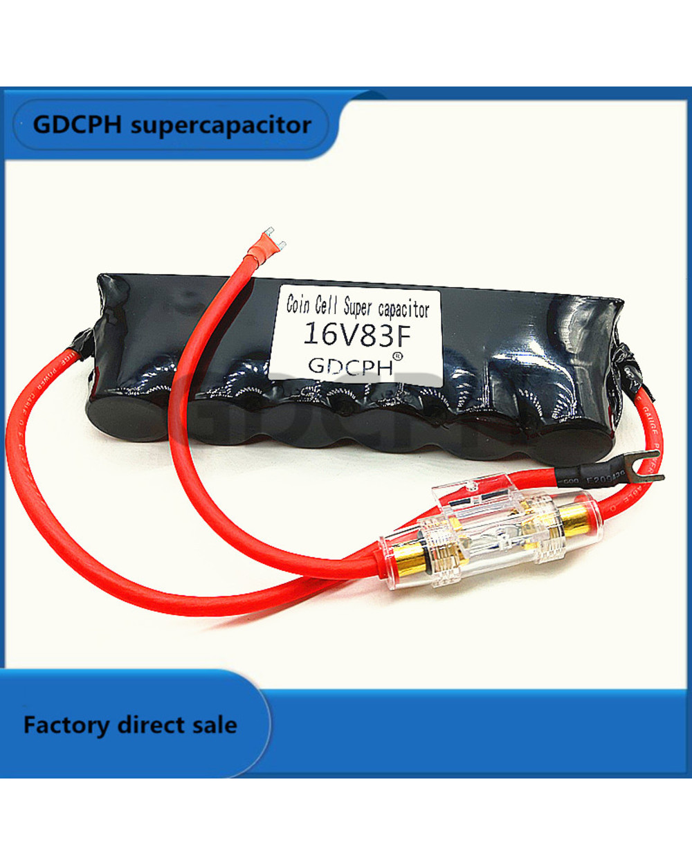 16V83f Ultracapacitor Rectifier Automotive Electronic Rectifier 2.7V 500F Starting Capacitor 16V 100F front-2