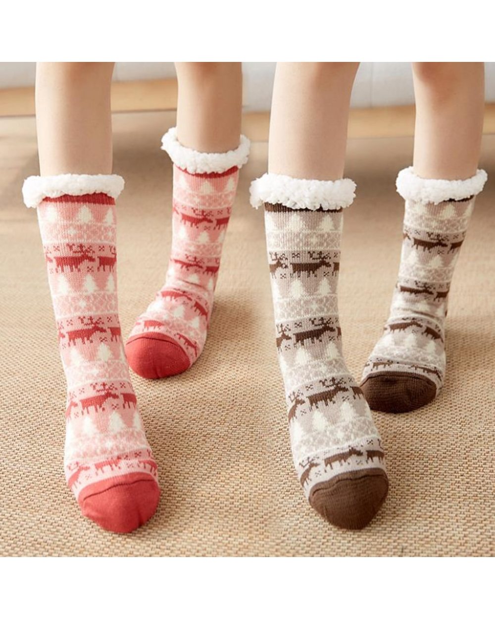 Winter Warm Cotton Socks Stocking Cute Xmas Gift Christmas Socks For Women front-1