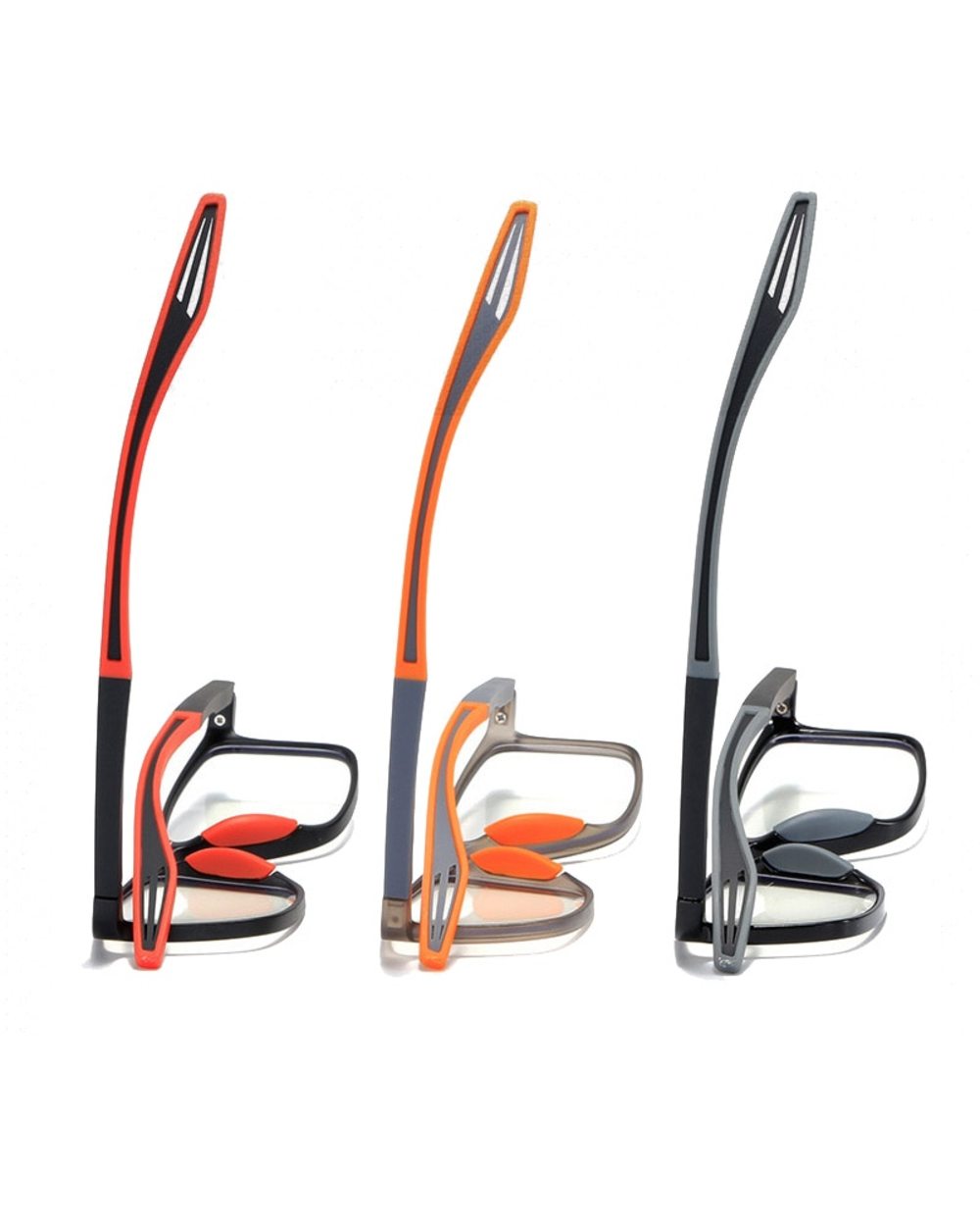 Fashion Reading Glasses Tr90 Ultra-Light Bendable Sports Anti-Blue Light Glasses Elderly Men Protection Computer Optica front-0