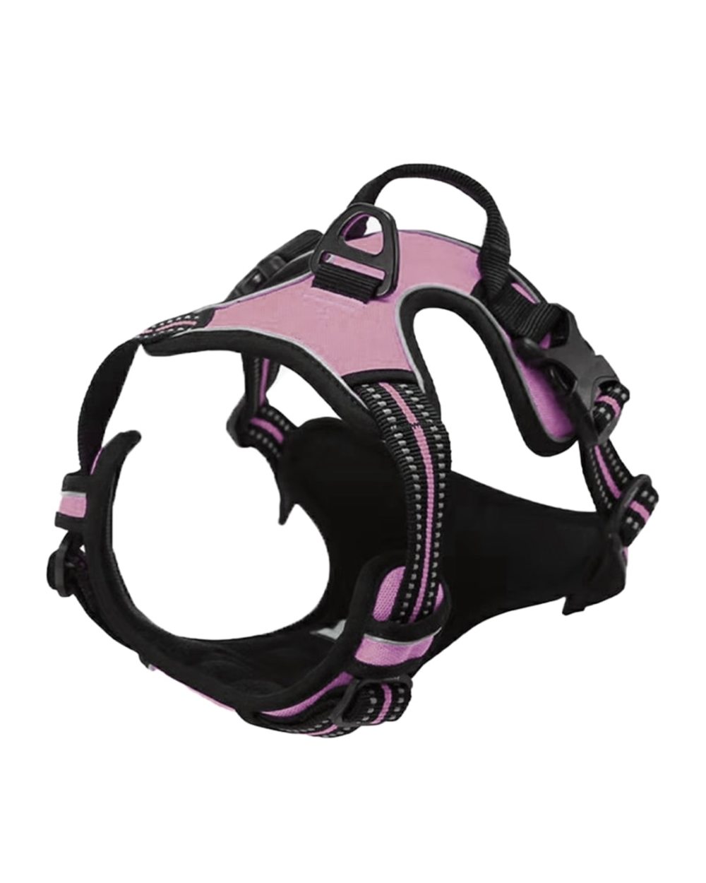 Pitbull bull terrier Reflective Pet Puppy Large Dog Harness for Small Large Dogs No Pull Harness Vest Strap front-4