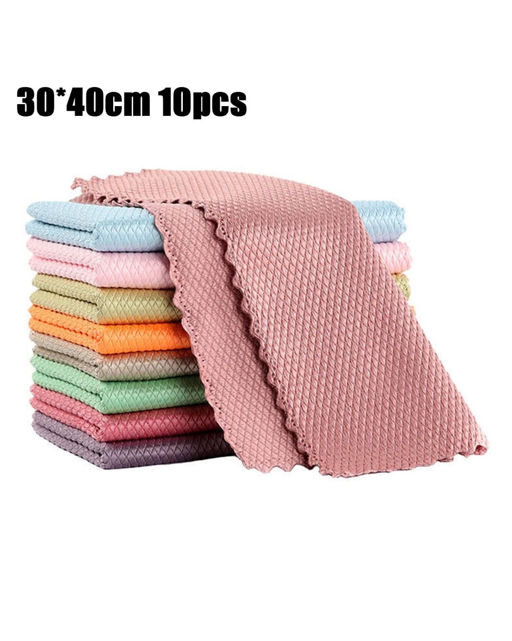 NanoScale Streak-Free Miracle Cleaning Cloths front-1
