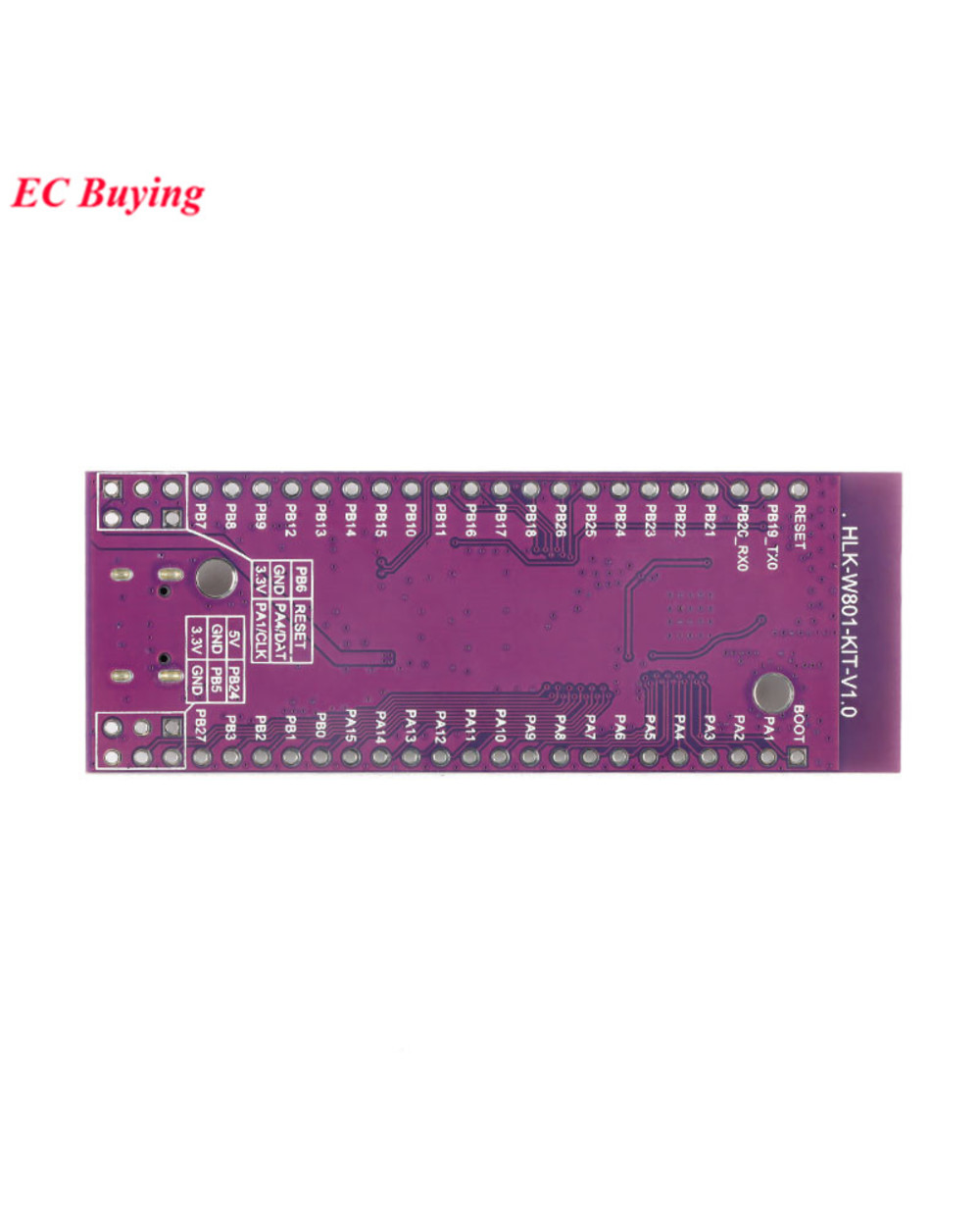 W801 Microcontroller 32 Bit Wifi Bluetooth-Compatible Dual-Mode Soc Development Board Iot Mcu Ic Module W801-C400 Qfn-56 front-3