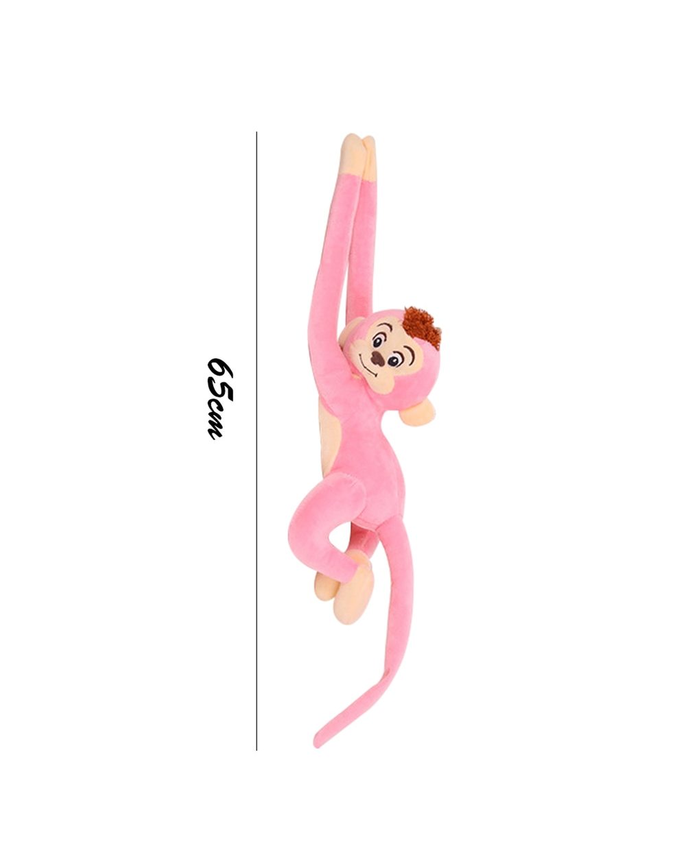 65CM Cute 4 Colors Kawaii Long Arm Tail Monkey Stuffed Doll Plush Toys front-0