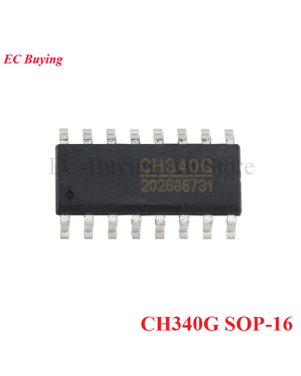5Pcs/Lot Ch340 Ch340c Ch340g Ch340n Ch340t Chip Ic Sop-16 Ssop-20 Sop-8 Smd Usb To Uart Interface front-2