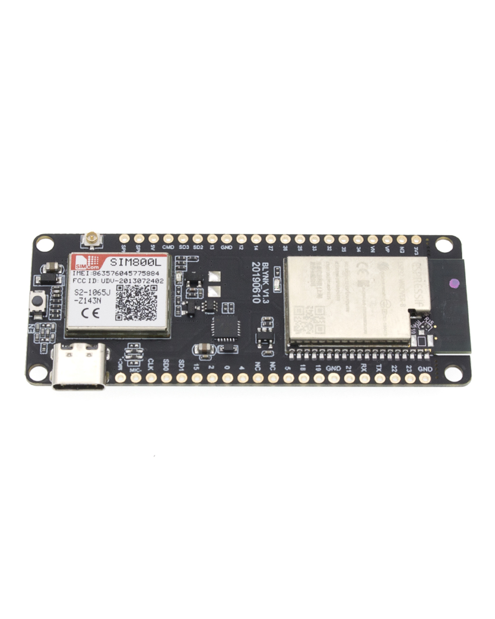 Ttgo T-Call V1.3 Esp32 Wireless Module Gprs Antenna Sim Card Sim800l Module front-3