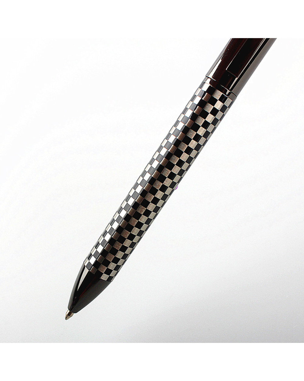 High Quality Metal Ball Pen Gun Gray Drawing Pattern Ballpoint Pen School Student Office Gifts Stationery front-1