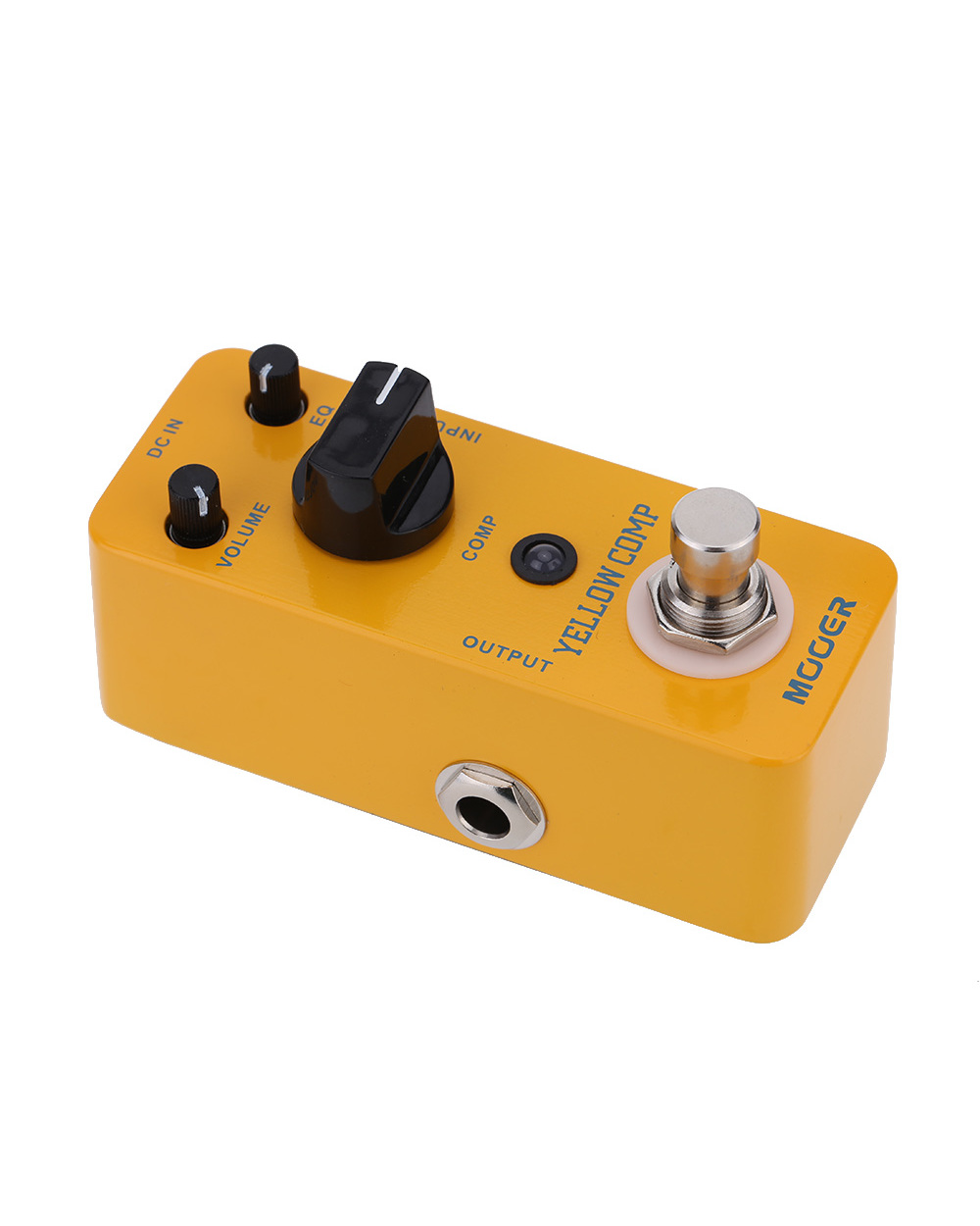 Mooer Guitar Electric Bass Pedal Comp Optical Comprr Guitar Effect Pedal Pedalboard Guitar Parts Mcs2 Yellow Comp Effec front-4