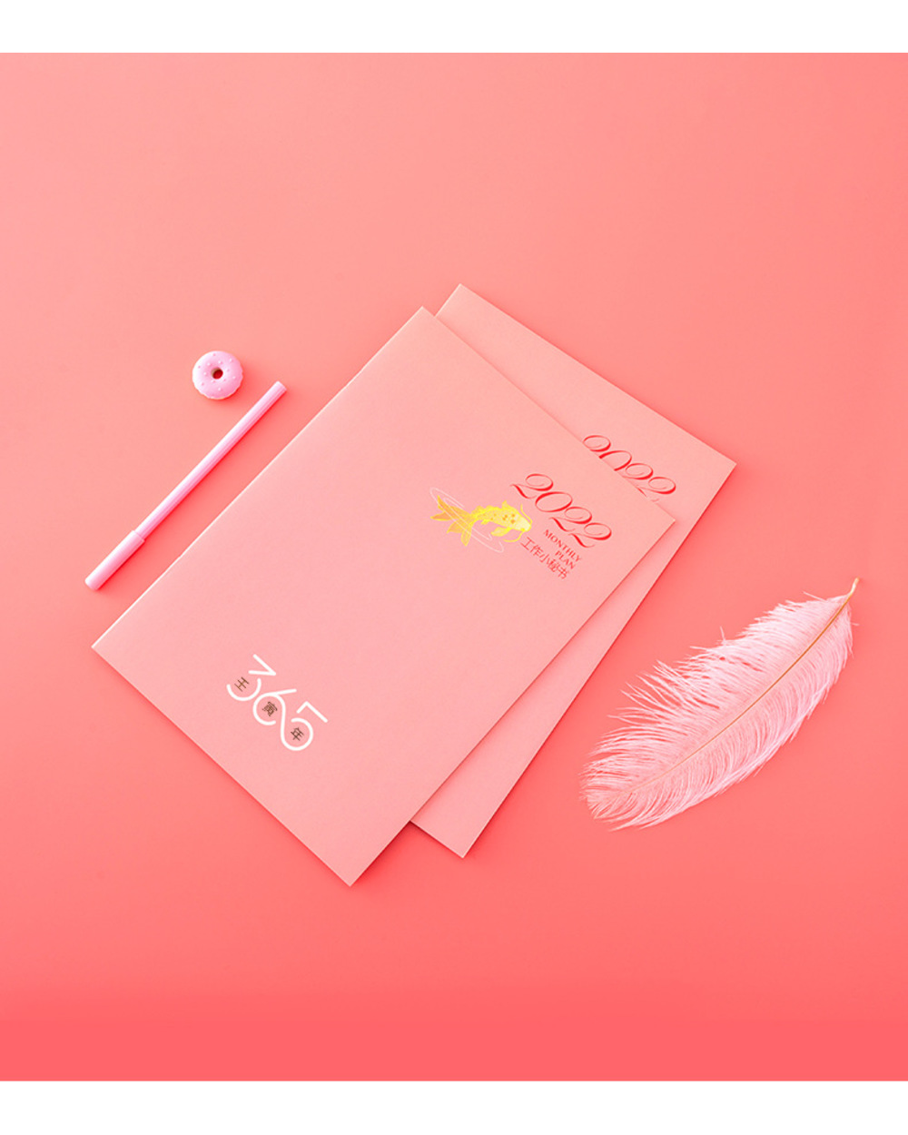 A4/A5 Agenda 2022 Notebooks And Journals Planner Organizer Creative Note Book Weekly Monthly Schedule Writting Notepad front-3