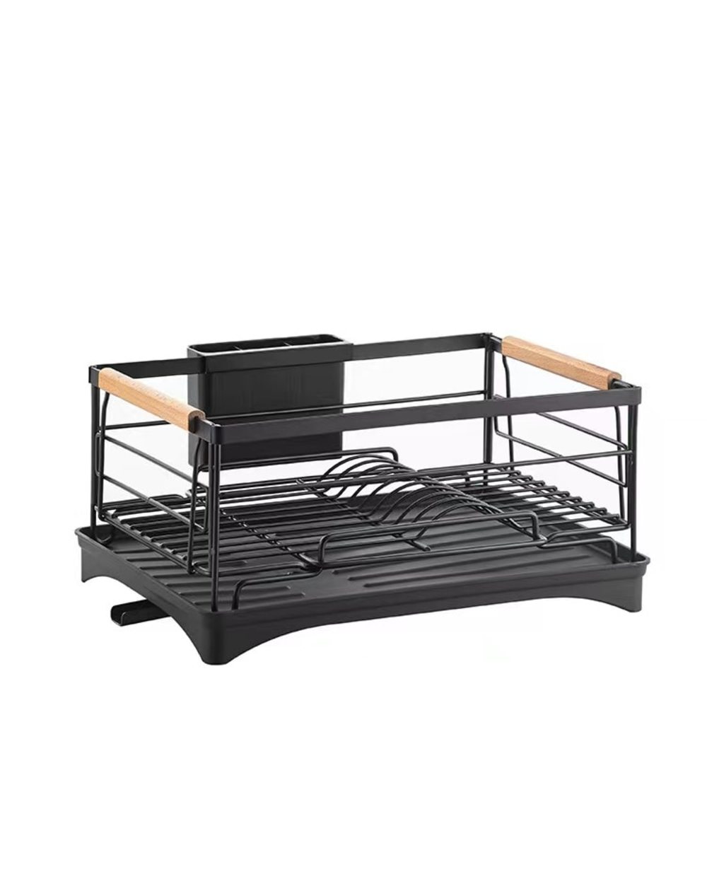 Kitchen Dish Drainer Storage Rack front-2