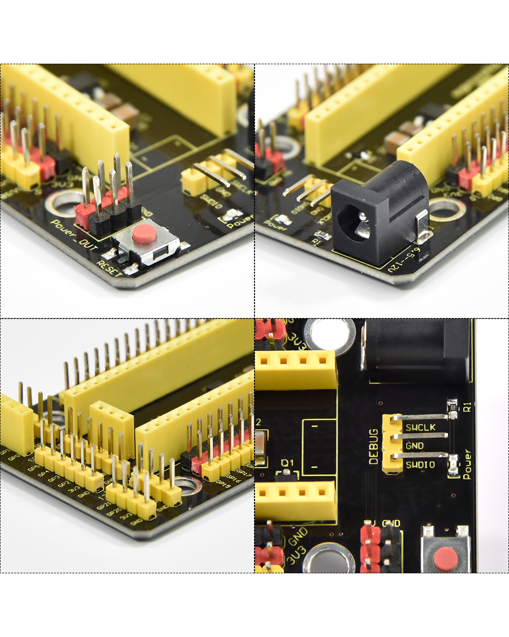 Keyestudio Raspberry Pi Pico Io Shield Expansion Board For Raspberry Pi Pico Development Board Diy Kit Electronic Pro front-2