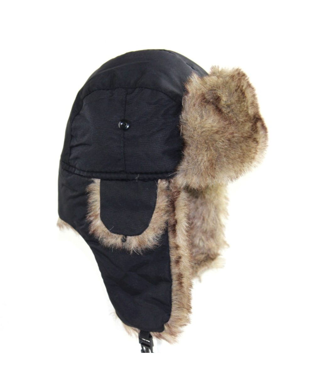 Winter Hat Keep Warm Unisex Winter Trapper Aviator Trooper Earflap 2022 Russian Ski Hat Fur Bomber Faux Fur Fashionable front-0