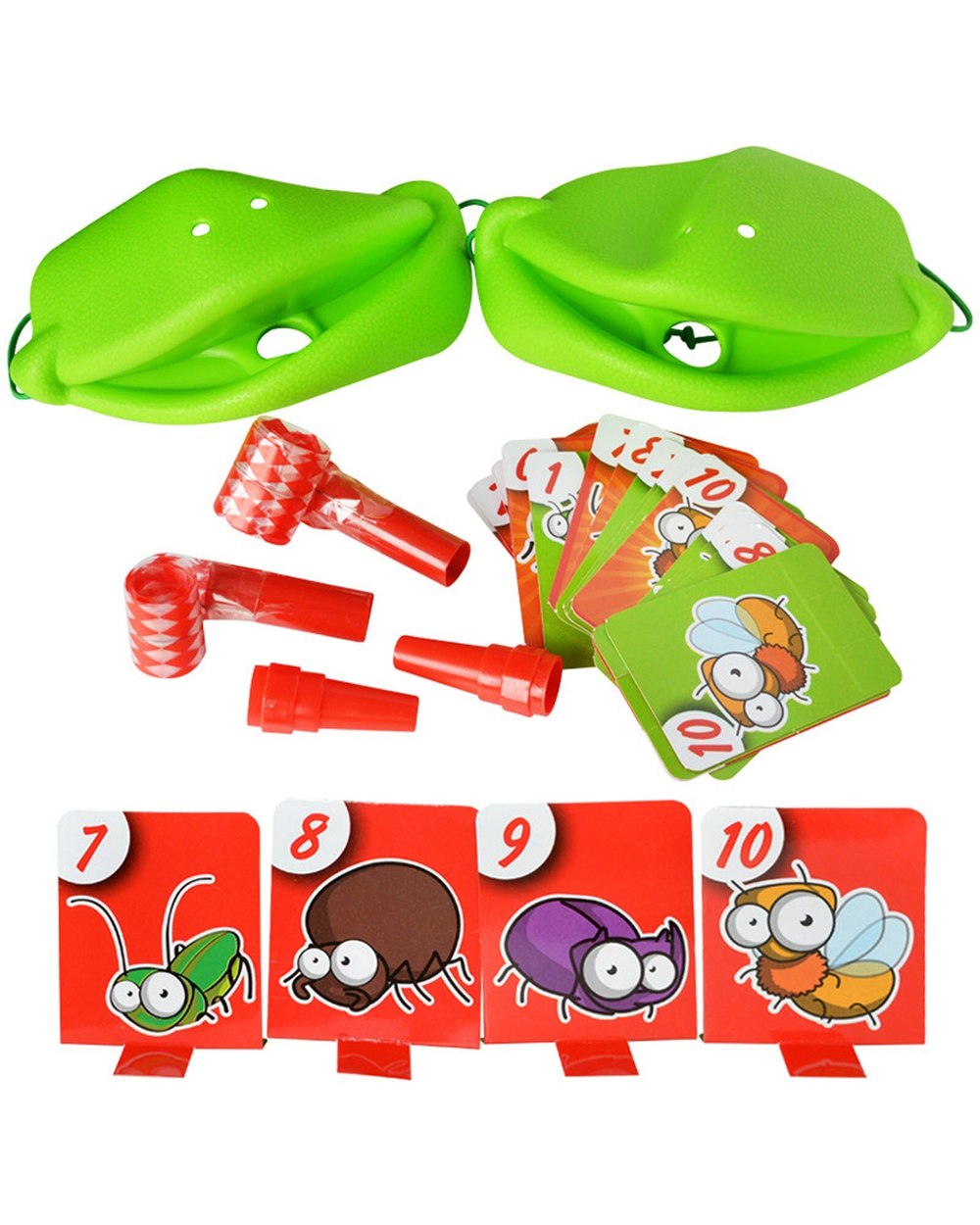 Frog Tic-Tac Tongue Family Party Toy front-4