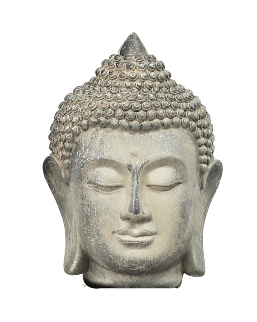 Resin Buddha Statue Figurines Chinese Buddha Statue Garden Large Buddha Head Sandstone Statue Decor Buddha Decoration front-4