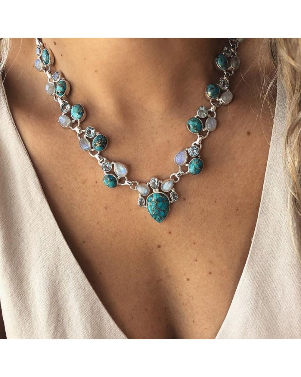 Necklaces Beads Choker Pendants Necklaces For Women Bijoux front-0