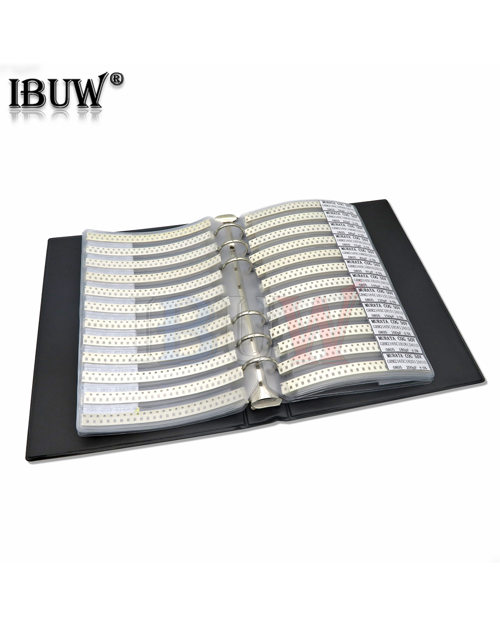 950Pcs 2550Pcs 4500Pcs 0201 0402 0603 0805 1206 Capacitor Sample Book Ibuw Smd Assorted Kit 10Uf 1Nf 100Pf 10Nf front-1