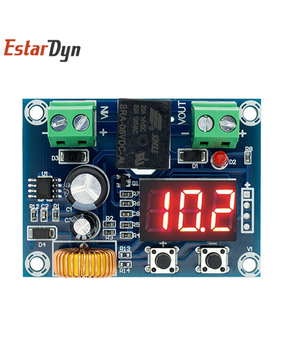 Xh-M609 Dc 12V-36V Charger Module Voltage Overdischarge Battery Protection Precise Undervoltage Protection Module Board front-5