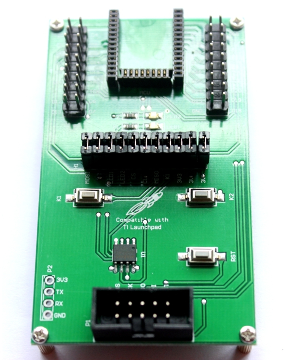 Cc2650 Board Zigbee Cc2650em (With Liquid Crystal) front-2