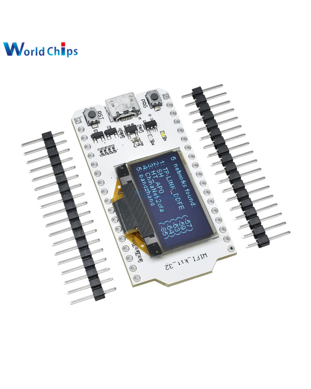 Esp32 Development Board 0.96 Inch Oled Digital Display Bluetooth Wifi Module Cp2102 32M Flash Internet Of Things For Ar front-2