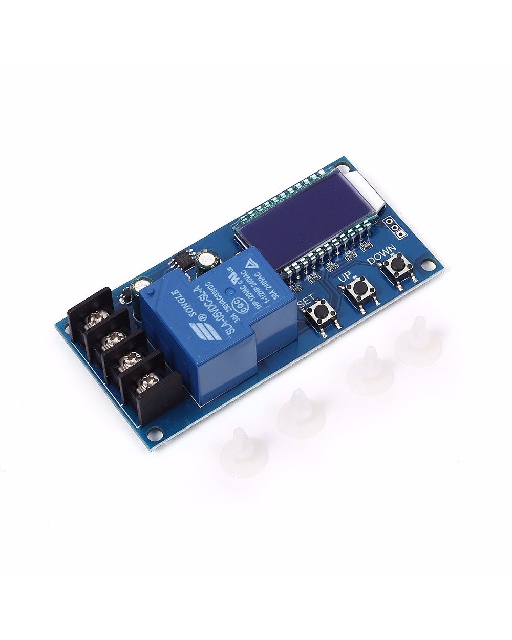 Li-Ion Lithium Battery Charger Board Charger Module+Protection Bms Protection Board Module Lcd Display 10A/3A Dc 6V-60V front-1