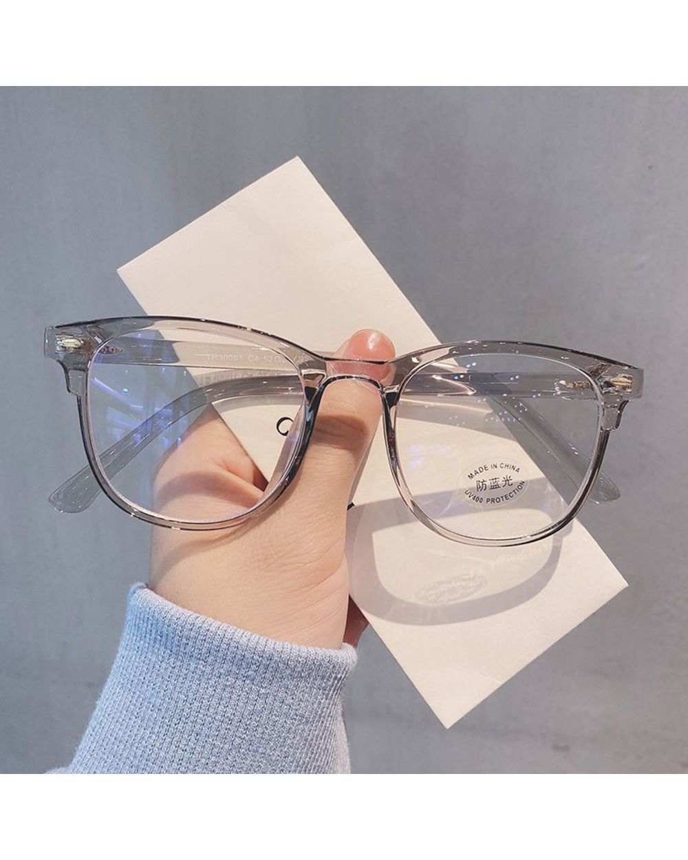 Anti-Blue Light Myopia Glasses Computer Goggles Eye Protection For Men And Women Diopter 0 -0.5 -1.0 -1.5 -2.0 -2.5 -3. front-4