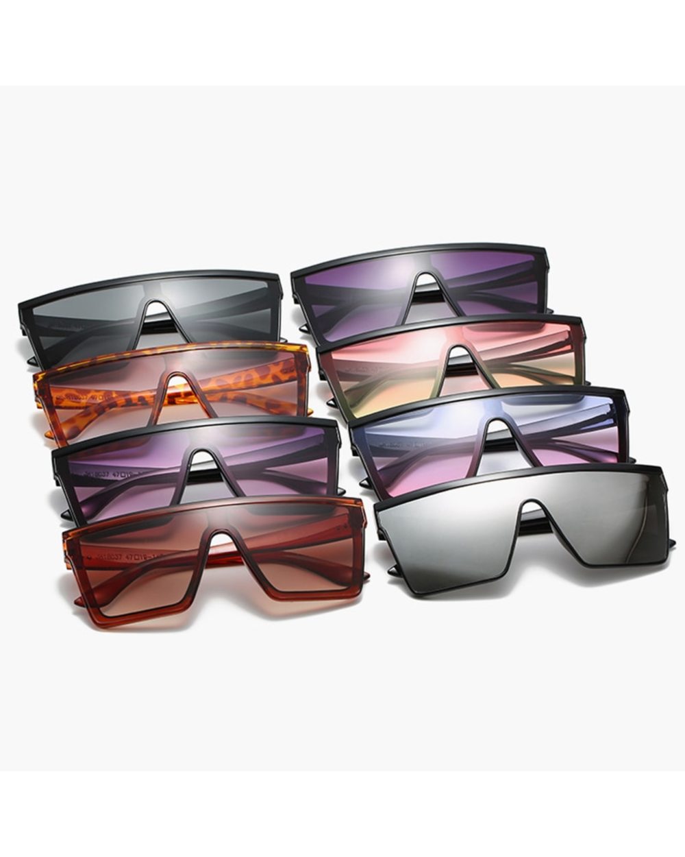 Leonlion Classic Vintage Square Sunglasses Woman Siamese Oversized Sunglasses Woman/Men Retro Sunglasses Lentes De Sol front-5