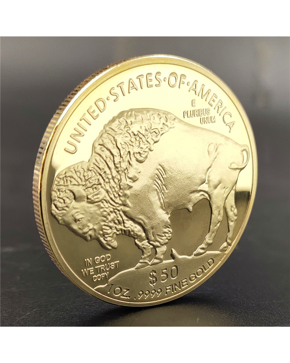 Buffalo Tribute Proof Coin front-4