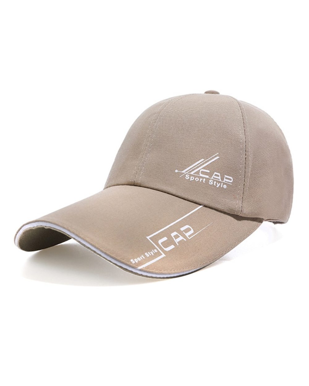 2022 Sports Cap Mens Hat For Fish Outdoor Fashion Line Baseball Cap Long Visor Brim Shade Snapback Sun Hat Peaked Cap M front-3